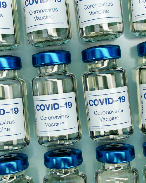 Bottles of COVID-19 Vaccine