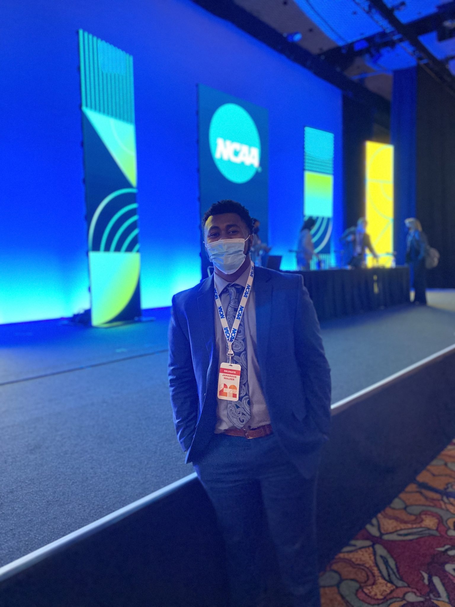 JaMarcus Walker at NCAA Convention