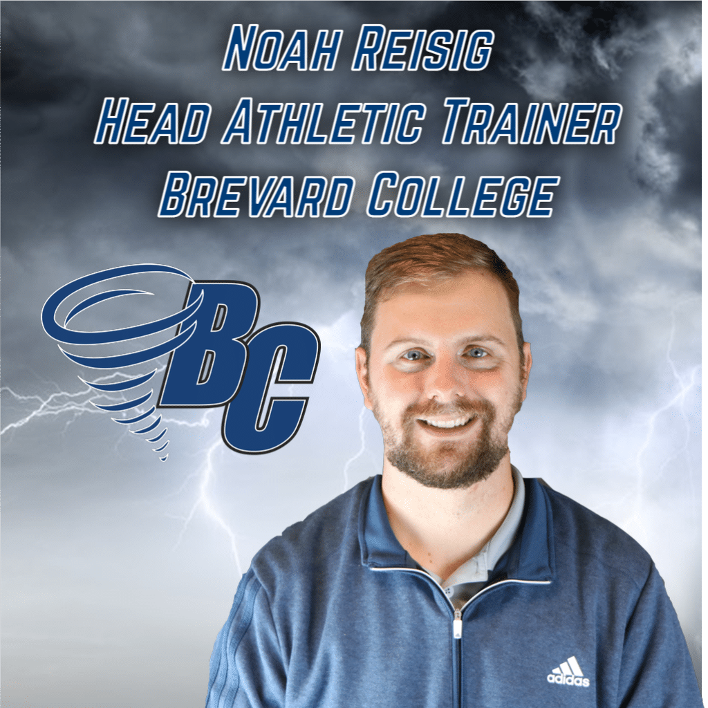 Noah Reisig Named Head Athletic Trainer at Brevard College