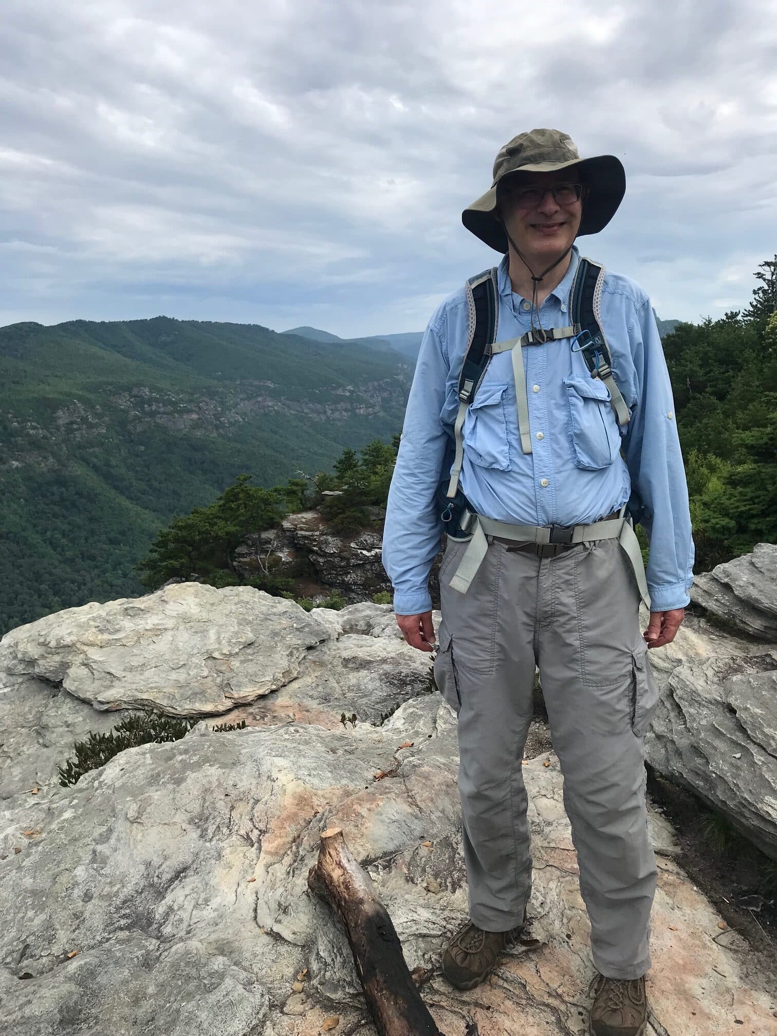 Charles on Shortoff Mtn