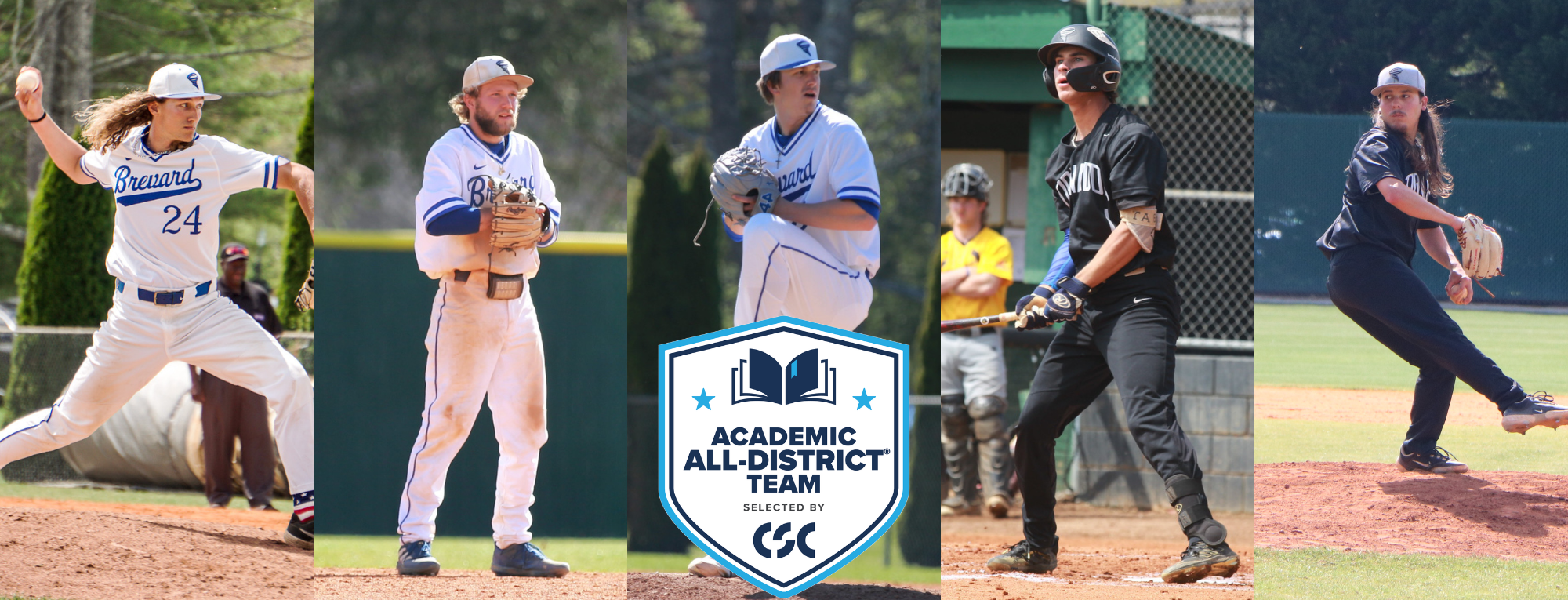 Record Five BC Baseball Student-Athletes Named Academic All-District -  Brevard College