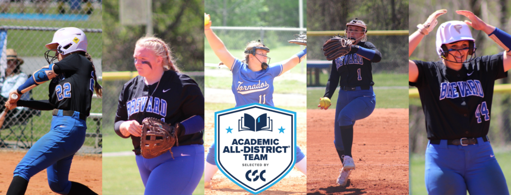 Record Five BC Baseball Student-Athletes Named Academic All-District -  Brevard College