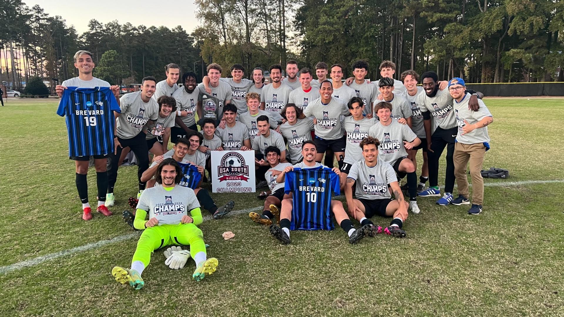 Men's Soccer Wins its Consecutive USA South Conference Title! - Brevard ...